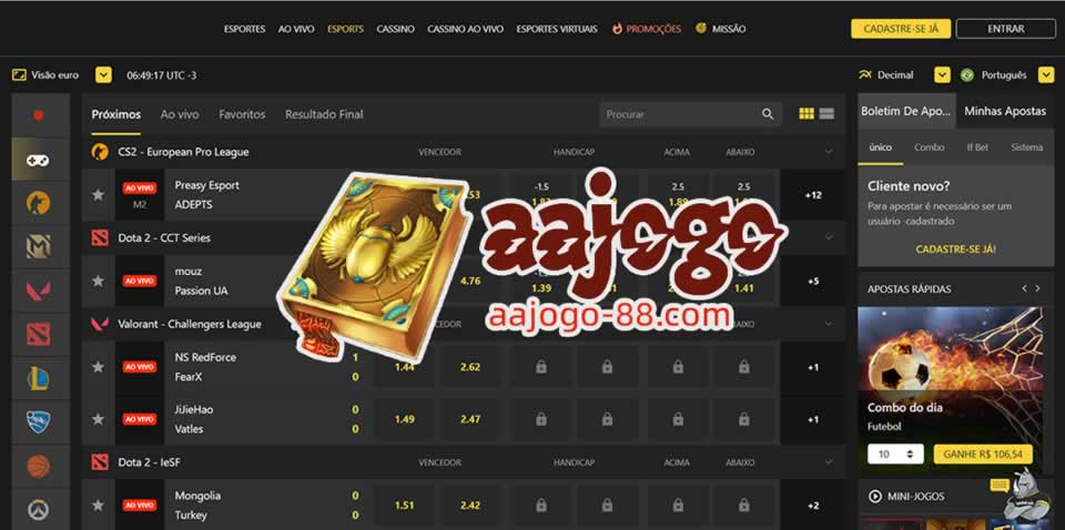 Casas de aposta com bonus